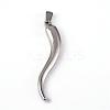 Tarnish Resistant 304 Stainless Steel Pendants STAS-K087-09P-1