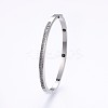 304 Stainless Steel Bangles BJEW-P223-20P-1