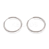 201 Stainless Steel Huggie Hoop Earrings EJEW-O095-02C-1