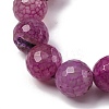 Natural Dragon Veins Agate(Dyed & Heated) Beads Strands G-K390-A10-01-3