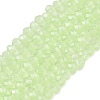 Glass Beads Strands EGLA-A044-J1mm-D08-1