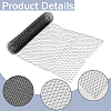 Big Eye Mesh Polyester Organza Veil DIY-WH0028-94A-6