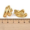 304 Stainless Steel Nuggets Stud Earrings EJEW-K268-28G-5