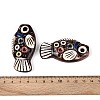 Handmade Porcelain Big Pendants PORC-T133-34-3