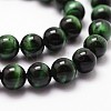 Natural Tiger Eye Bead Strands G-G735-23-6mm-01-3