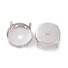 Non-Tarnish Stainless Steel Rhinestone Claw Settings STAS-L229-04B-2