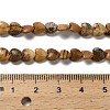 Natural Picture Jasper Beads Strands G-P575-C08-6mm-5