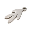 Non-Tarnish 304 Stainless Steel Charms STAS-S123-01P-07-2