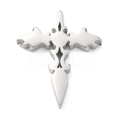 Easter 304 Stainless Steel Pendants STAS-G384-01H-P-1