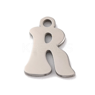 Non-Tarnish 201 Stainless Steel Charms STAS-U016-01P-R-1