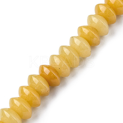 Natural Topaz Jade Beads Strands G-F743-05C-1