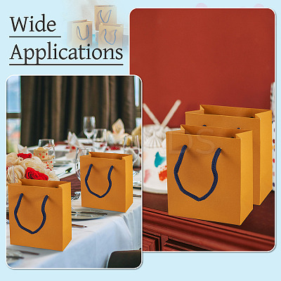 6Pcs Paper Gift Bags CARB-TA0001-15-1