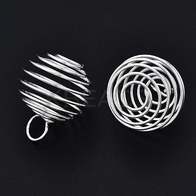 Iron Wire Pendants IFIN-R231-20mm-S-1
