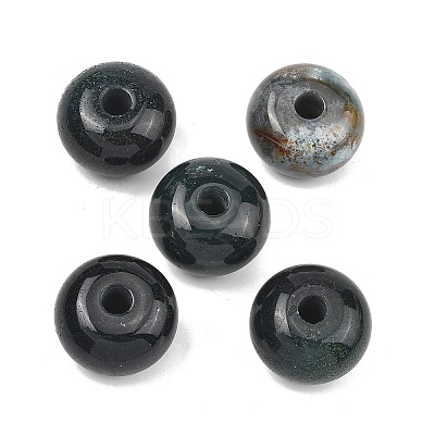 Natural Indian Agate Large Hole Beads GG-CBA02C4-08D-1