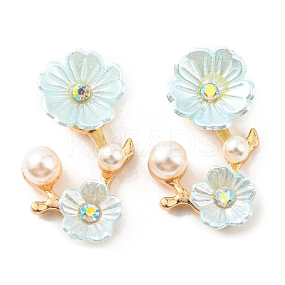 Zinc Alloy Cabochons FIND-C035-01G-05-1