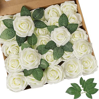 Cloth Artificial Rose HULI-PW0002-001C-03-1