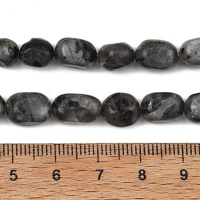 Natural Larvikite Beads Strands GG-C286-A28-1