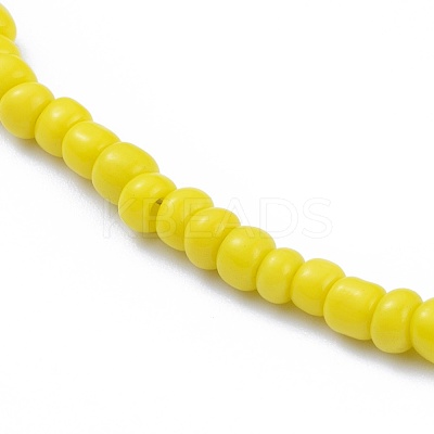 Glass Seed Beaded Necklaces NJEW-JN02691-01-1
