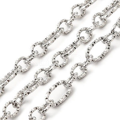 Tarnish Resistant 304 Stainless Steel Figaro Chain STAS-C079-20P-1