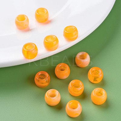 Acrylic European Beads MACR-S375-002A-06-1