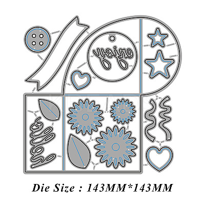 Carbon Steel Cutting Dies Stencils SCRA-PW0001-211-1