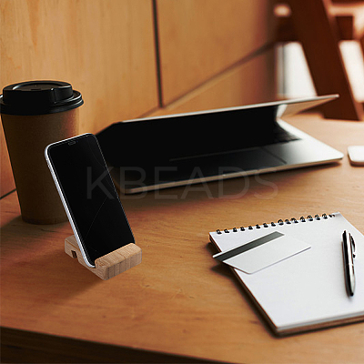Wood Mobile Phone Holders LS-AJEW-WH0258-564-1