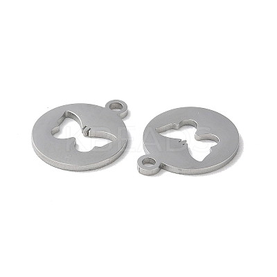 Non-Tarnish 304 Stainless Steel Charms STAS-F300-01P-1