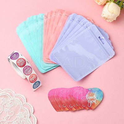 Thanksgiving Day Theme Rectangle Plastic Yin-Yang Resealable Bags OPP-FS0001-15-1