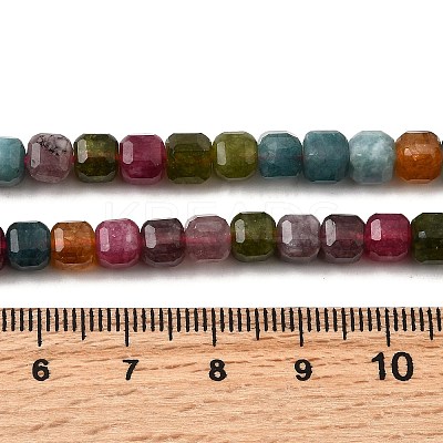 Natural Multicolor Tourmaline Beads Strands G-F797-A06-01-1