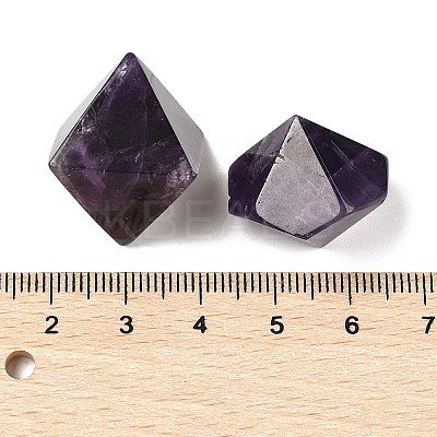 6Pcs Natural Amethyst Home Display Decorations G-L614-B01-1