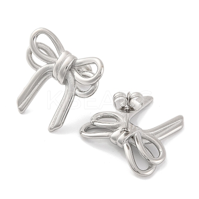 Non-Tarnish 304 Stainless Steel Stud Earrings for Women EJEW-N054-21P-1