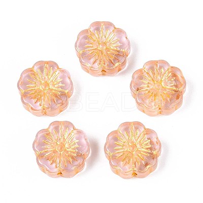 Transparent Glass Beads GLAA-N055-01D-1