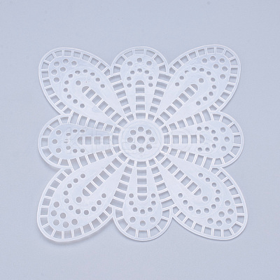 Plastic Mesh Canvas Sheets DIY-M007-12-1