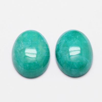 Imitation Amazonite Cabochons LS-G-K021-20x15mm-09-1