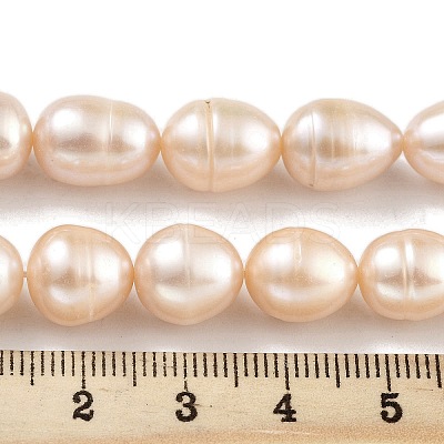 Natural Cultured Freshwater Pearl Beads Strands PEAR-P062-12A-X-1