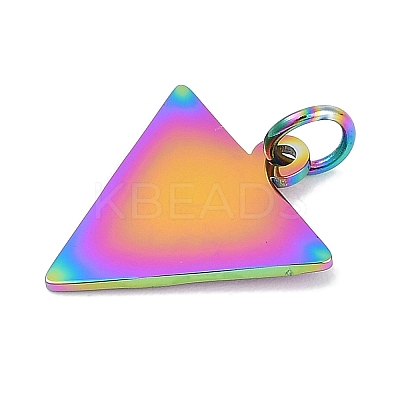 Ion Plating(IP) 304 Stainless Steel Pendants STAS-I311-22RC-1