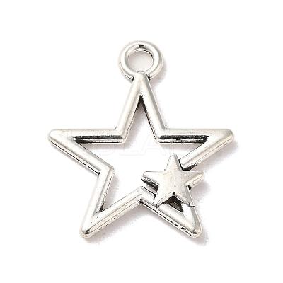 Tibetan Style Alloy Pendants PALLOY-M217-28AS-1