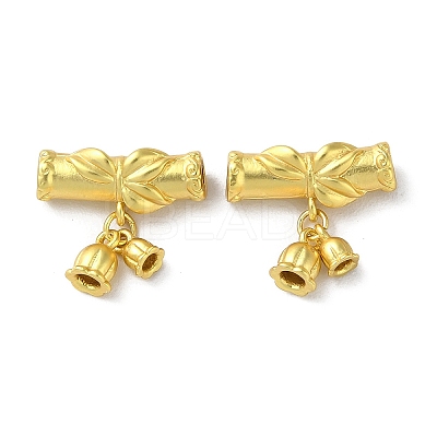 Matte Gold Color Brass Pendants KK-F872-04MG-01-1