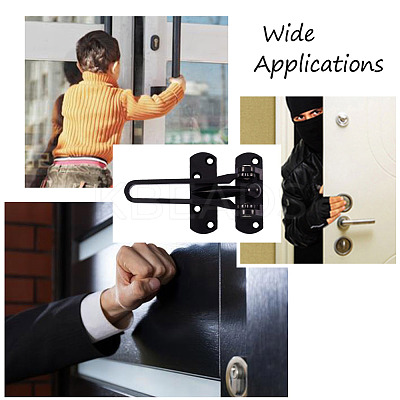 Zinc Alloy Swing Bar Door Lock LS-SW-TAC0002-01E-1