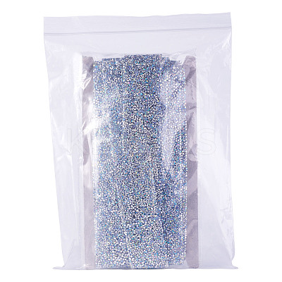 Glitter Resin Hotfix Rhinestone(Hot Melt Adhesive On The Back) OCOR-TA0002-02-40mm-1
