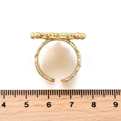 Brass Cuff Rings for Women RJEW-F183-02B-G-1