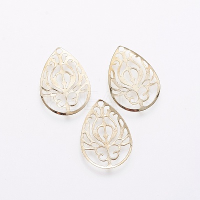 Iron Filigree Pendants LS-X-IFIN-F158-57G-1