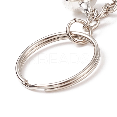 Alloy Enamel Clove & Hat Pendants Keychains KEYC-JKC00368-1