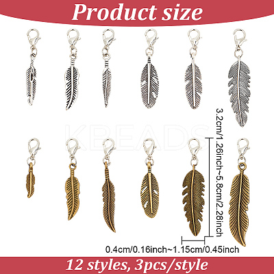 Tibetan Style Alloy Pendant Decoration HJEW-AB00475-1