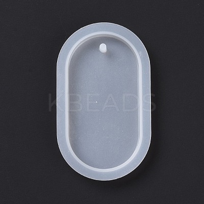 Oval Pendant Food Grade Silicone Molds DIY-D074-10-1