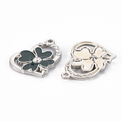 Alloy Pendants PALLOY-N153-08-RS-1