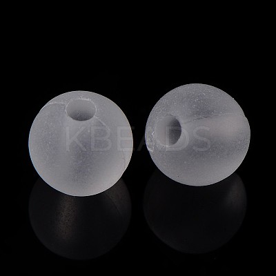 Round Transparent Acrylic Beads LS-PL582-1