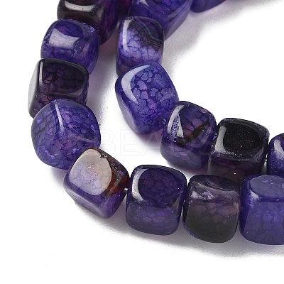 Natural Dragon Veins Agate Beads Strands G-G177-E06-05-1