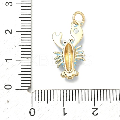 Brass Micro Pave Cubic Zirconia Pendants KK-H255-01B-G01-1