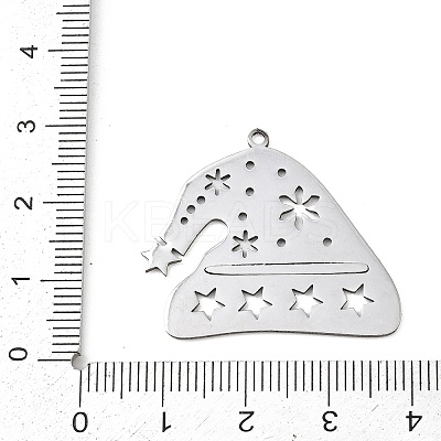 Christmas 201 Stainless Steel Pendants LS-STAS-C156-01R-P-1